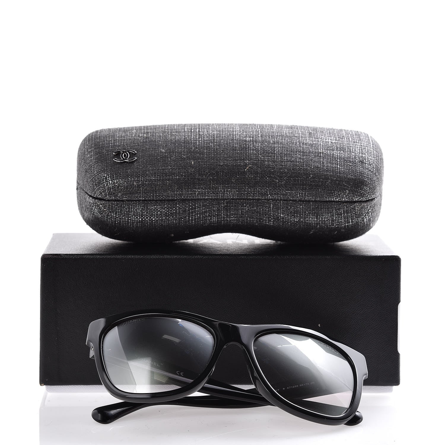 Chanel CC Sunglasses A71233 Black 12 of 12