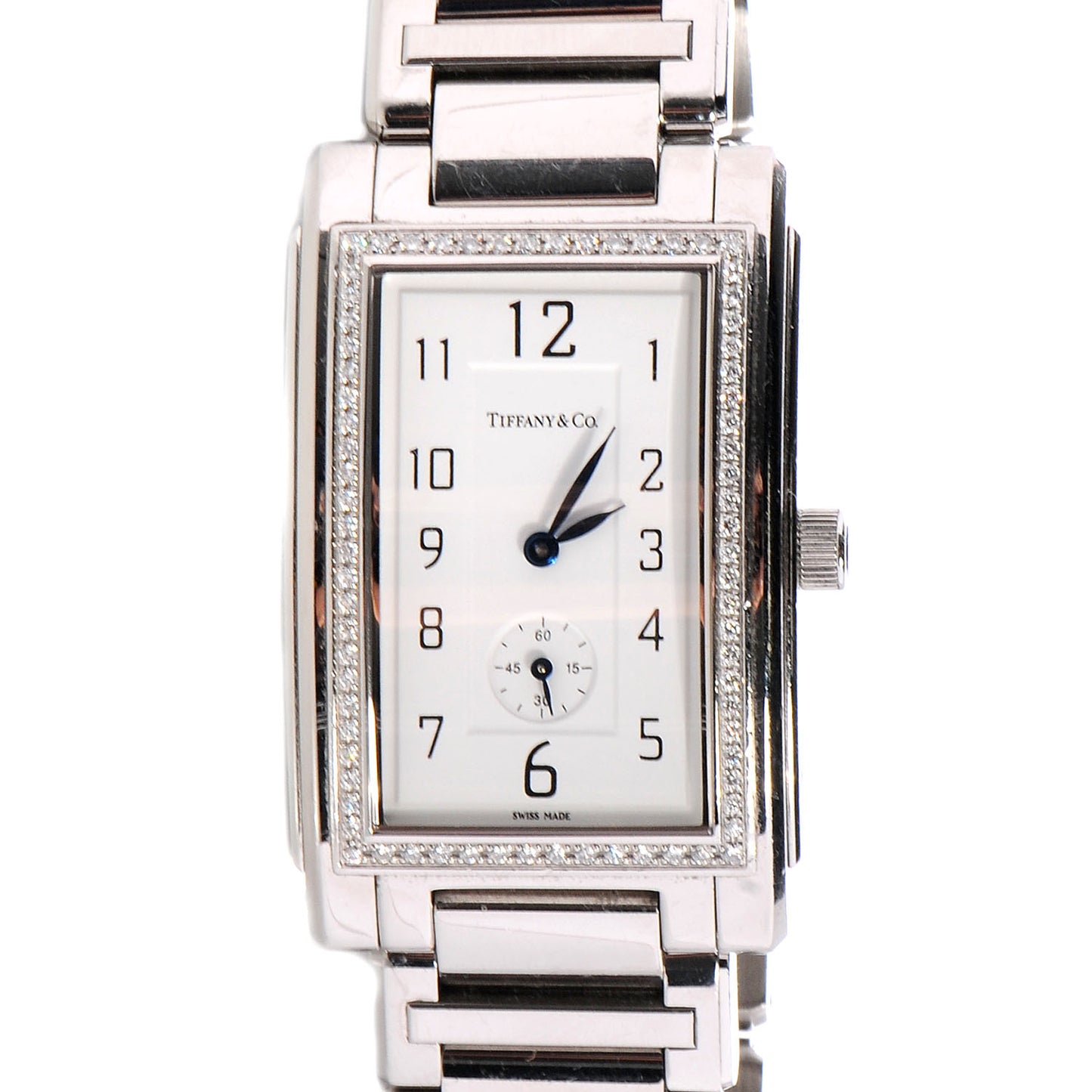 Stainless Steel Diamond Bezel 27mm Grand Resonator Quartz Watch