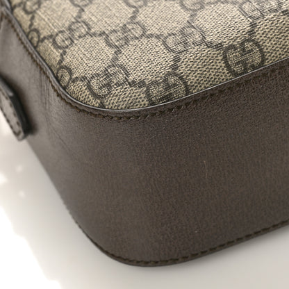 Gucci GG Supreme Monogram Web Neo Vintage Shoulder Bag Beige New Acero Crop 8 of 11