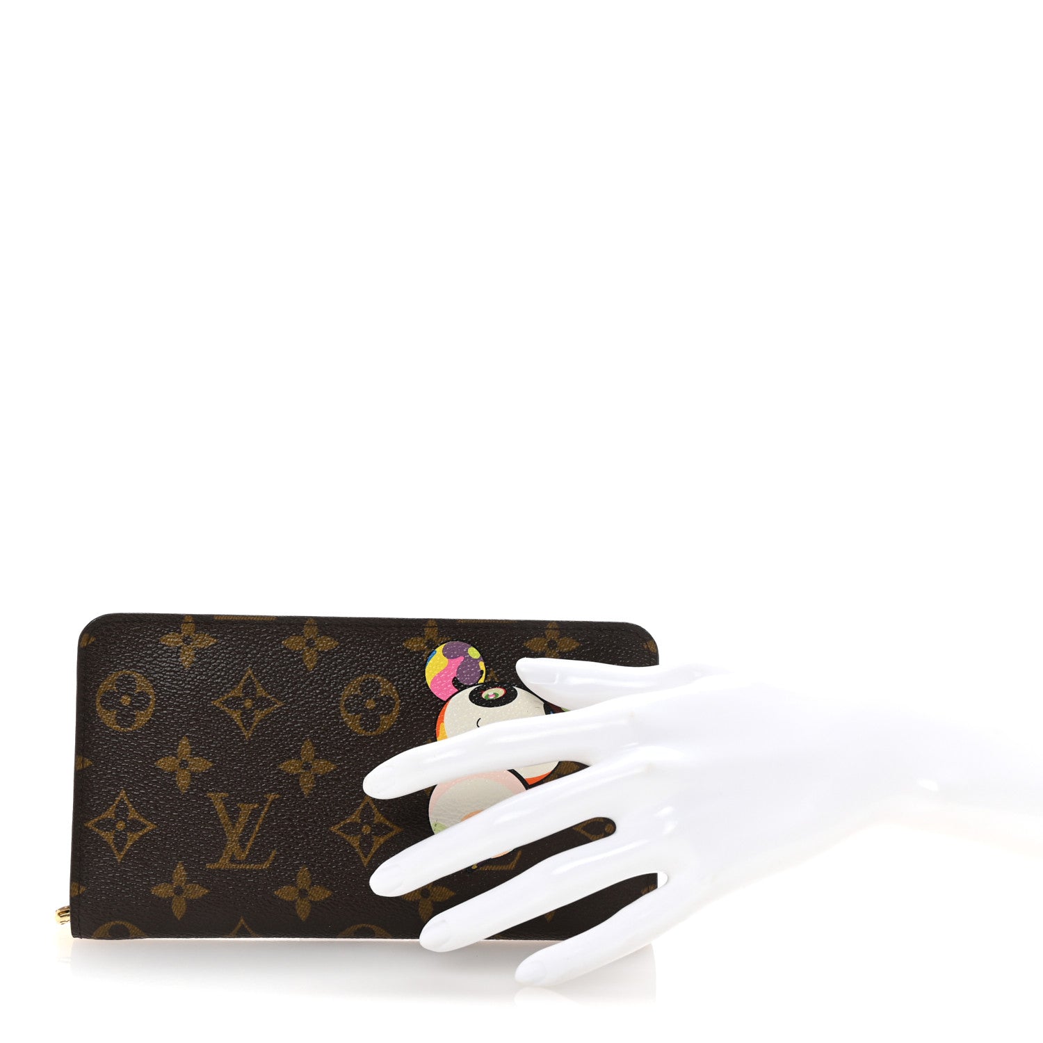 Louis Vuitton Monogram Panda Zippy Wallet 2 of 6