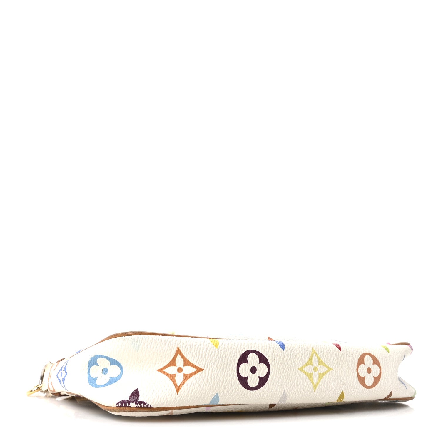 Louis Vuitton Monogram Multicolor Pochette Accessories White 4 of 9