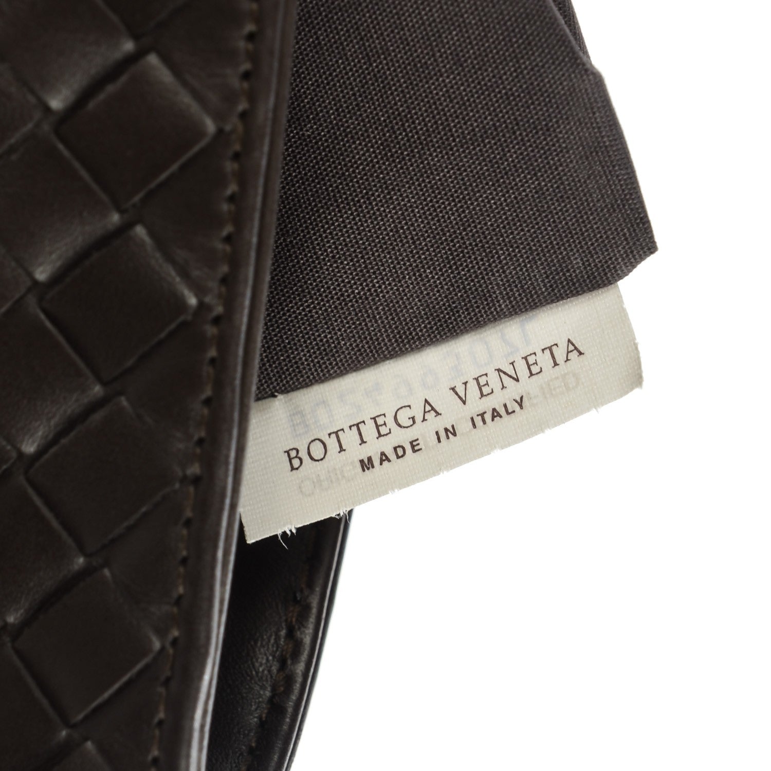 Bottega Veneta Calfskin Intrecciato VN Small Messenger Bag Ebano 8 of 9