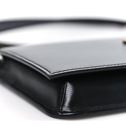 Saint Laurent Smooth Calfskin Monogram Phone Holder Crossbody Black 7 of 9
