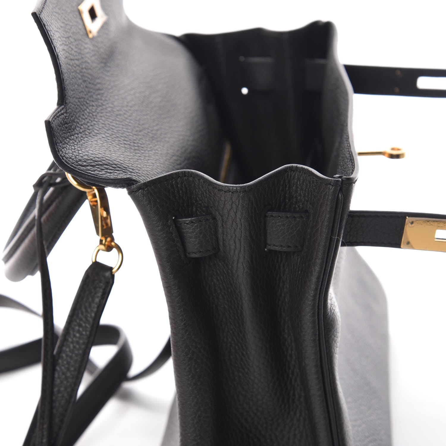 Hermes Togo Kelly Retourne 28 Plomb 17 of 40