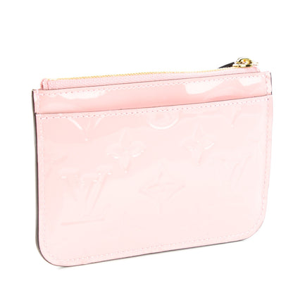 Louis Vuitton Vernis Key Pouch Rose Ballerine 3 of 7