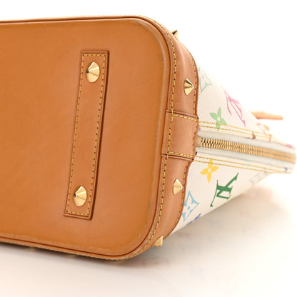 Louis Vuitton Monogram Multicolor Alma PM White 10 of 11