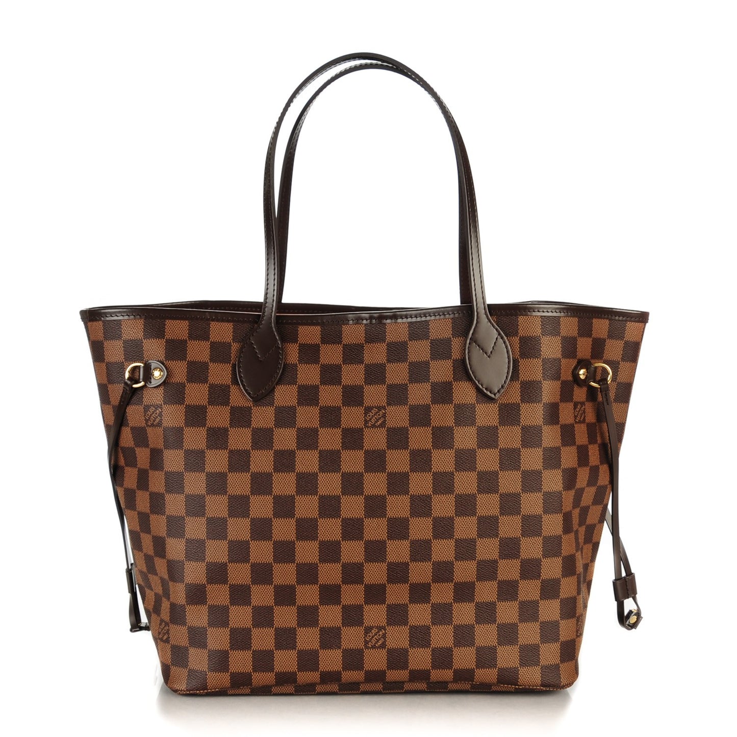 Damier Ebene Neo Neverfull MM Rose Ballerine