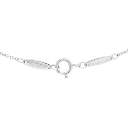Tiffany Platinum Diamond .21ct Elsa Peretti Diamonds by the Yard Pendant Necklace 4 of 5