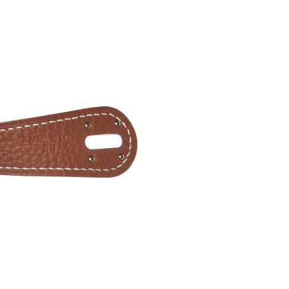 Hermes Taurillon Clemence Lindy 30 Gold 8 of 10