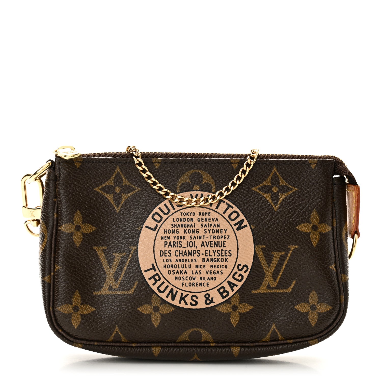 小物 Louis Vuitton Louis Vuitton Monogram Complice Trunks and Bags Mini Pochette