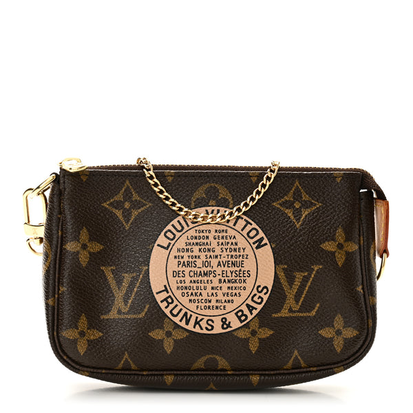 Louis Vuitton ミニポーチ Louis Vuitton Monogram Complice Trunks and Bags Mini Pochette