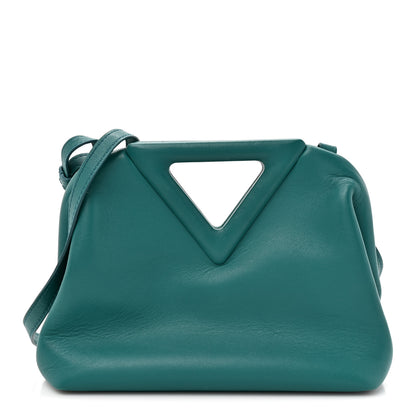 Bottega Veneta Calfskin Small The Point Triangle Bag Mallard 1 of 12
