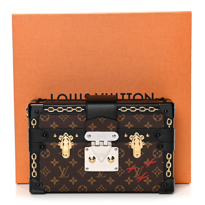 Louis Vuitton Monogram Chain Petite Malle Black 8 of 8