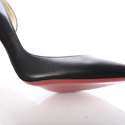 Christian Louboutin Shiny Nappa Iriza 100 Pumps 39 Black 10 of 10