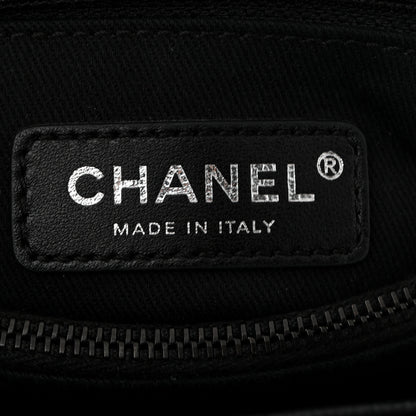Chanel Caviar Chevron Quilted Small Coco Handle Flap So Black 6 of 10
