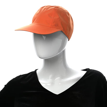 Hermes Nylon Reversible Roger Cap Orange 3 of 14