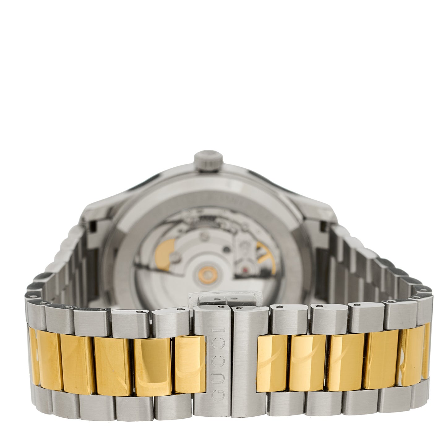 Stainless Steel 38mm G-Timeless Two Tone Bee Automatic Watch Blue