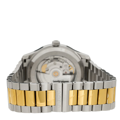Gucci Stainless Steel 38mm G-Timeless Two Tone Bee Automatic Watch Blue 3 of 5