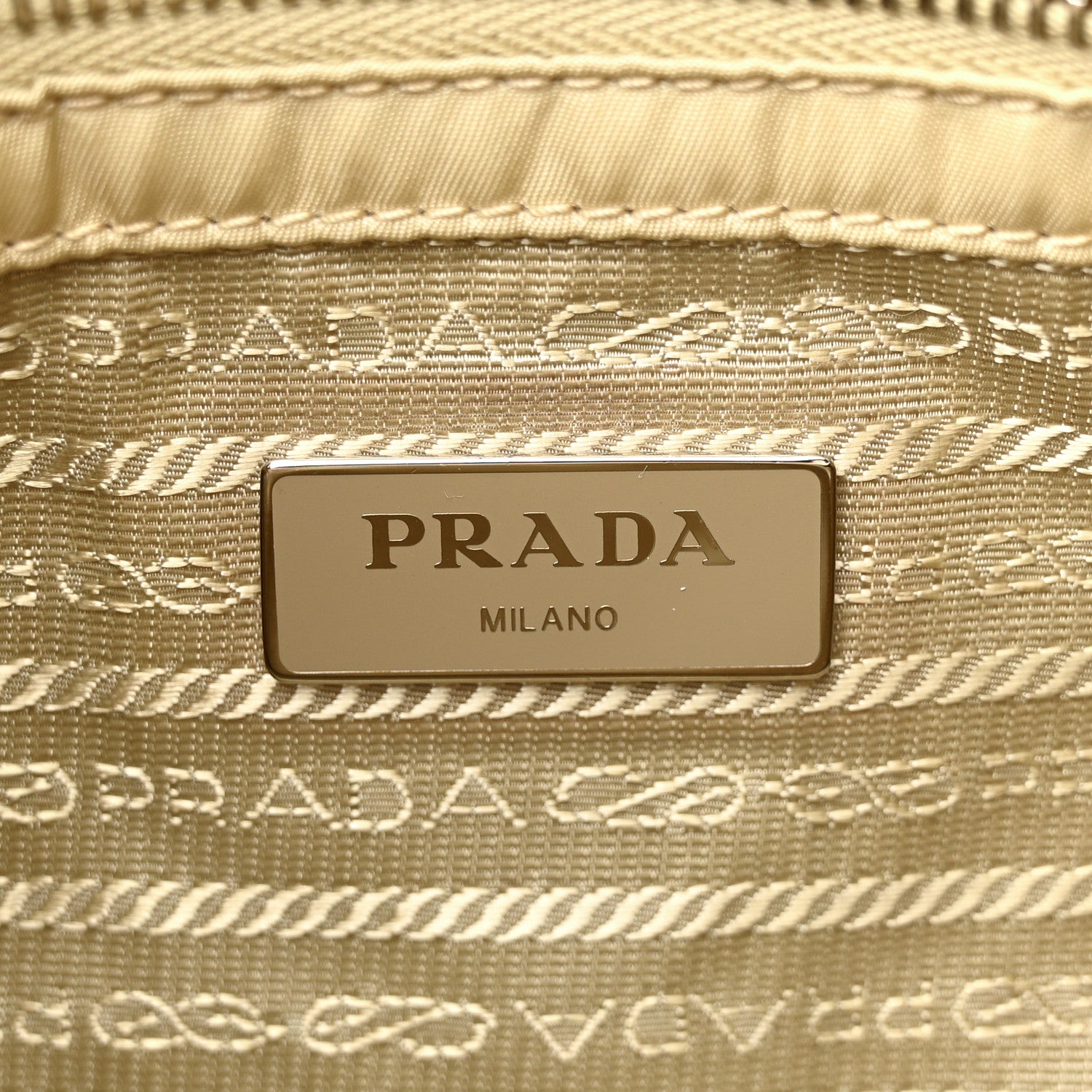 Prada Re-Nylon Quilted Padded Flap Shoulder Bag Deserto 6 of 10