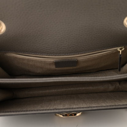 Gucci Dollar Calfskin Interlocking G Shoulder Bag Loess 5 of 10