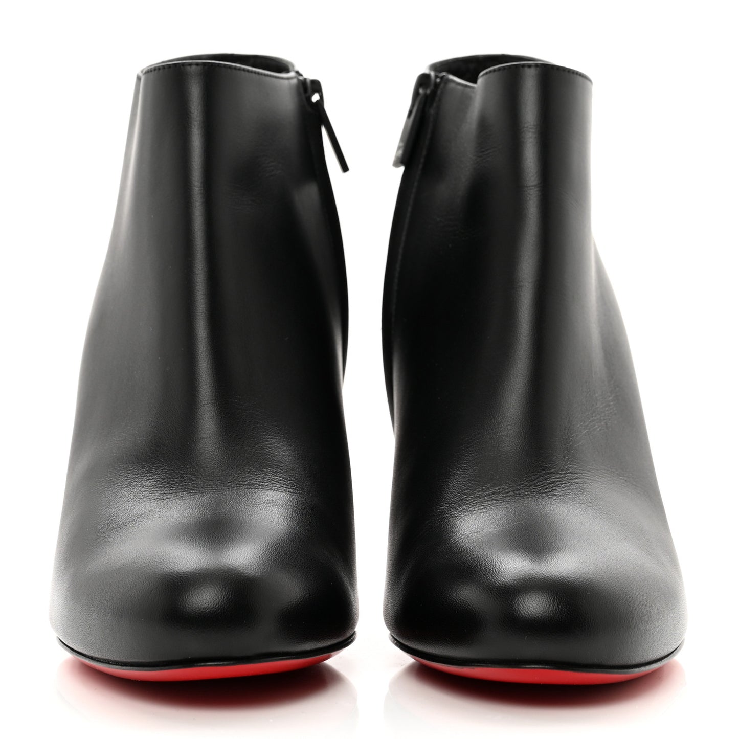 Calfskin Belle 85 Ankle Boots 39.5 Black