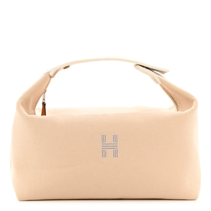 Hermes Canvas Large Bride-A-Brac Pouch Natural 1 of 6