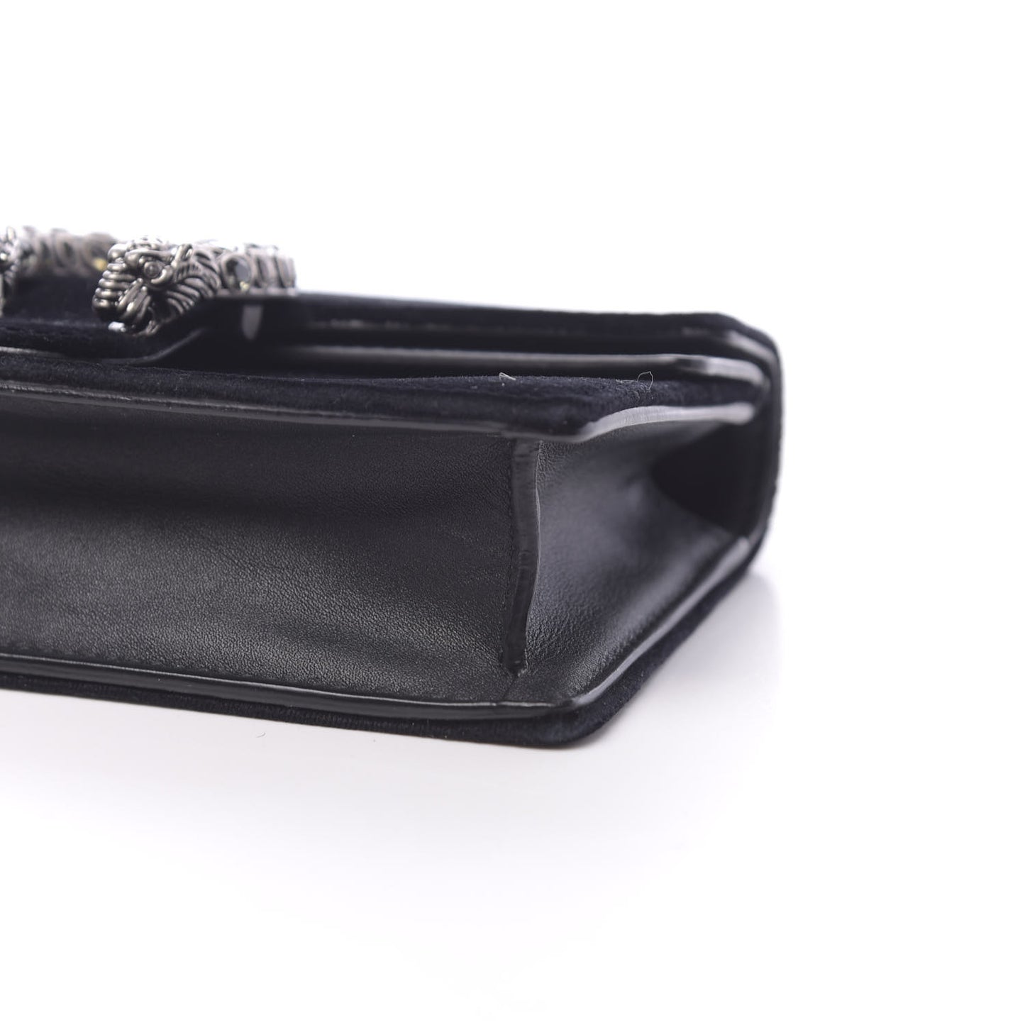 Velvet Super Mini Dionysus Shoulder Bag Black