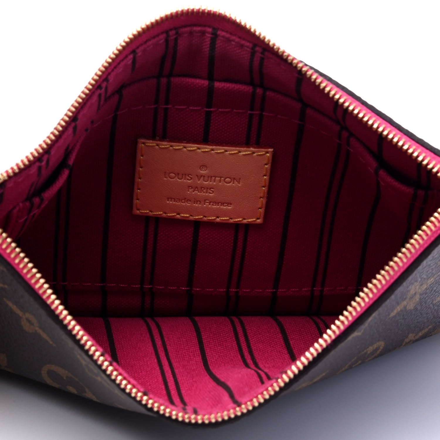 Louis Vuitton Monogram Neverfull PM Pochette Pivoine 3 of 5