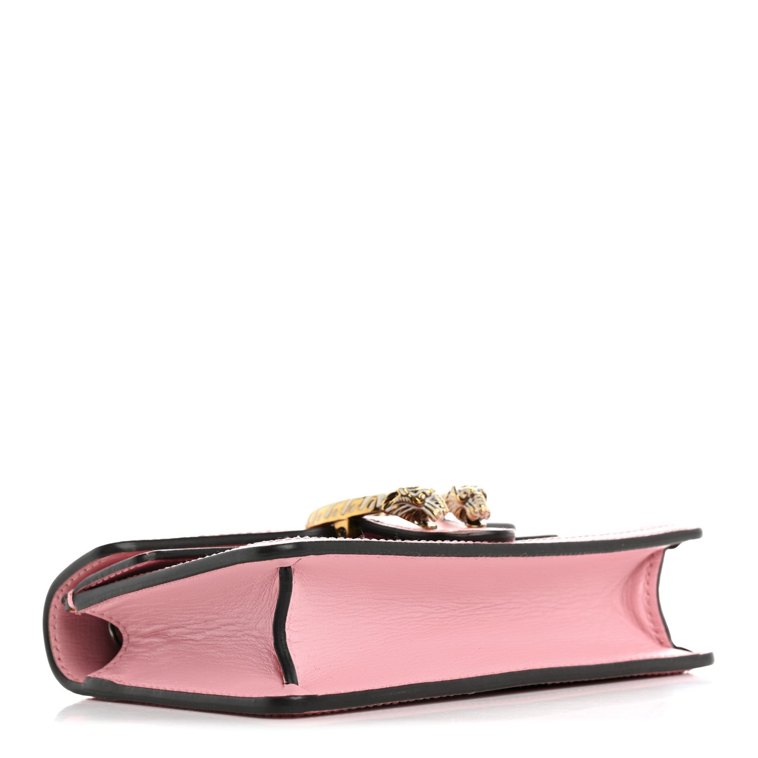 Gucci Azalea Calfskin Enamel Super Mini Dionysus Shoulder Bag New Cherry Red Wild Rose Off White 4 of 12