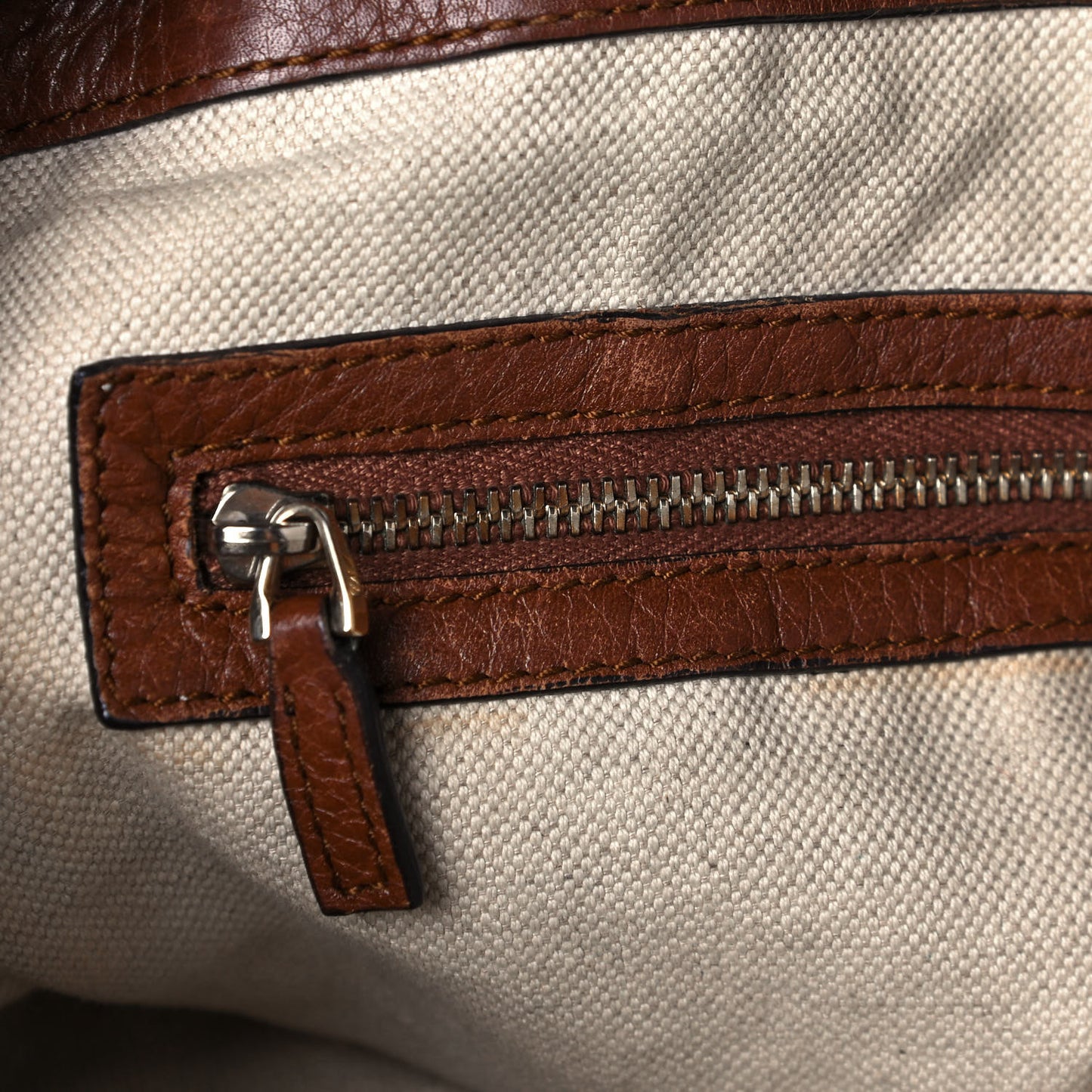 Monogram Cellarius Calfskin Large Bella Top Handle Bag Beige Ebony Cuir