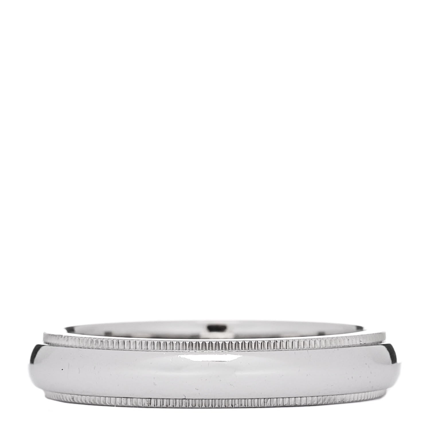 Tiffany Platinum 4mm Together Milgrain Wedding Band Ring  59 8.75 1 of 4