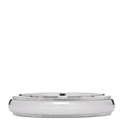 Tiffany Platinum 4mm Together Milgrain Wedding Band Ring  59 8.75 1 of 4