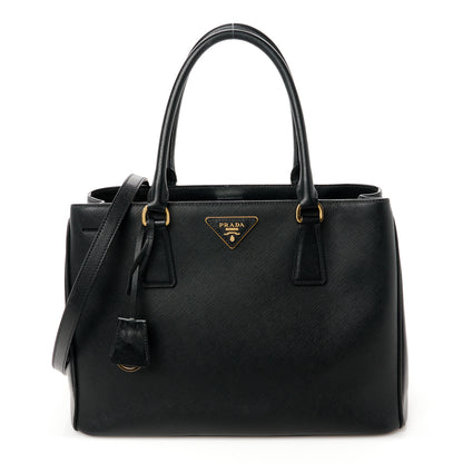Prada Saffiano Lux Medium Tote Black 1 of 13