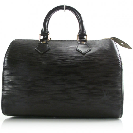 Louis Vuitton Epi Speedy 25 Black 1 of 8