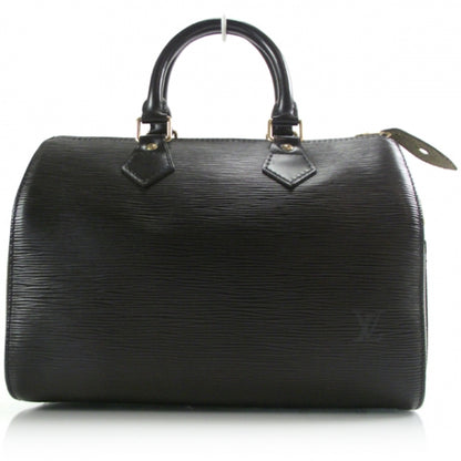 Louis Vuitton Epi Speedy 25 Black 1 of 8