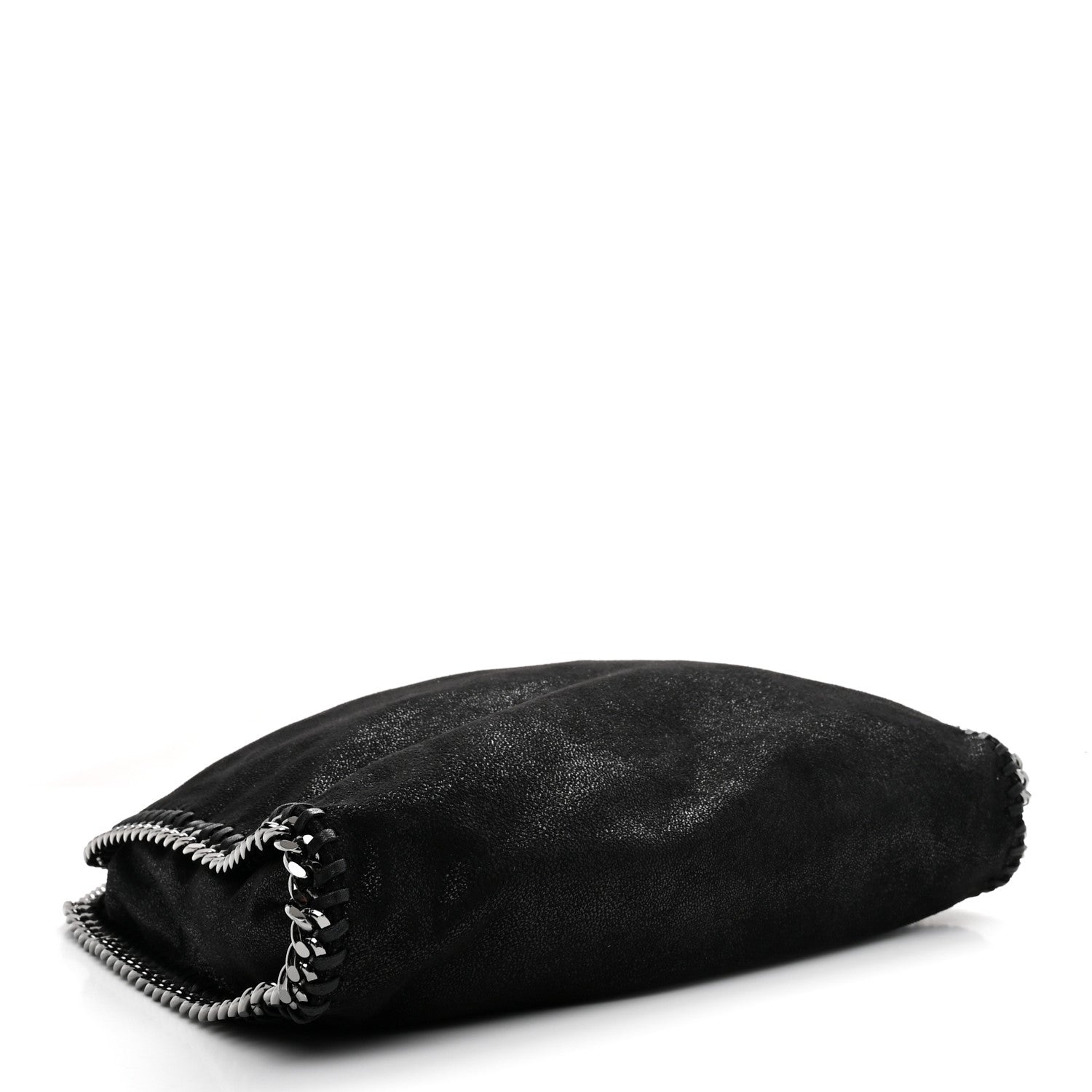 Stella McCartney Shaggy Deer Falabella Fold Over Tote Black 4 of 9