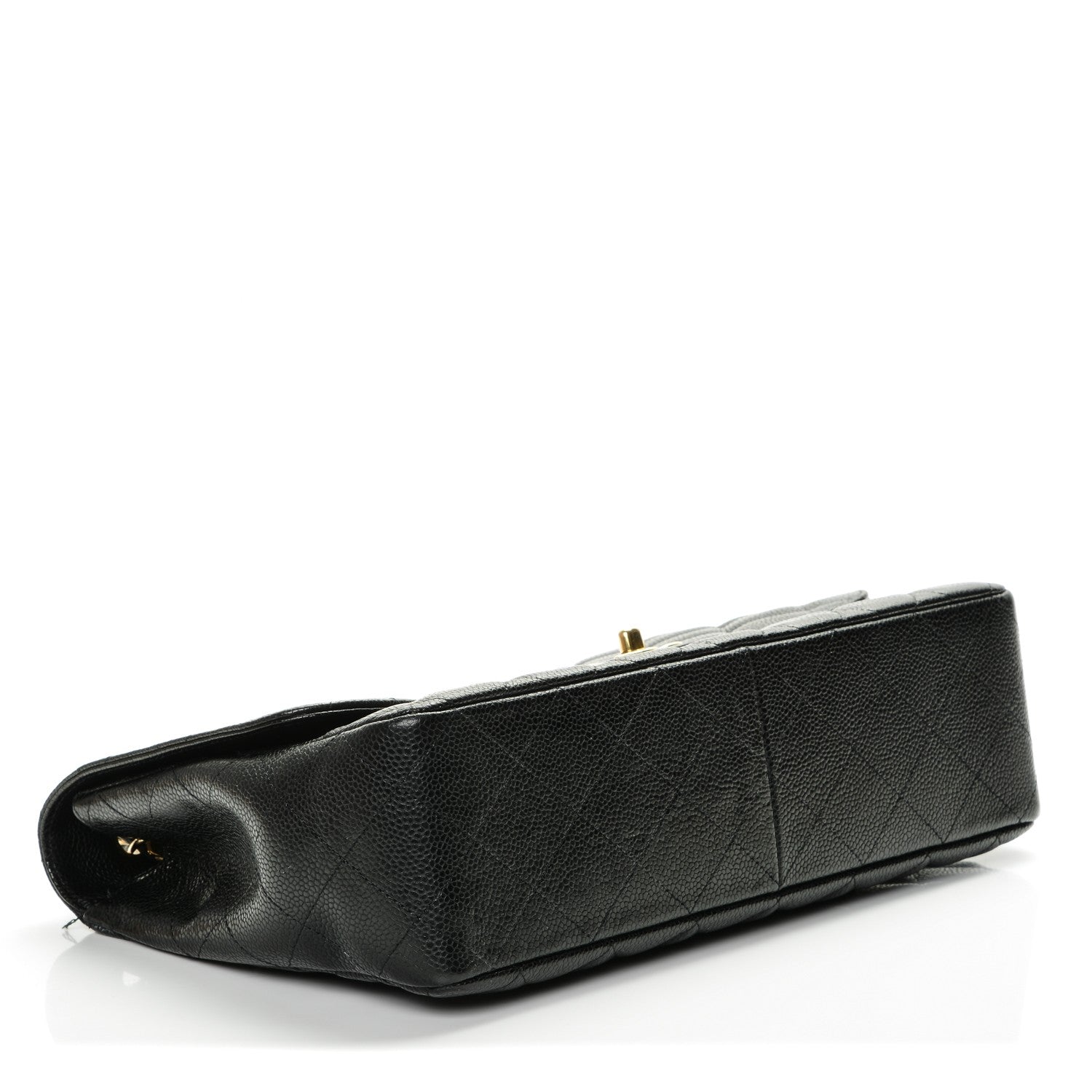 Chanel Caviar Quilted Jumbo Single Flap Black 4 of 7