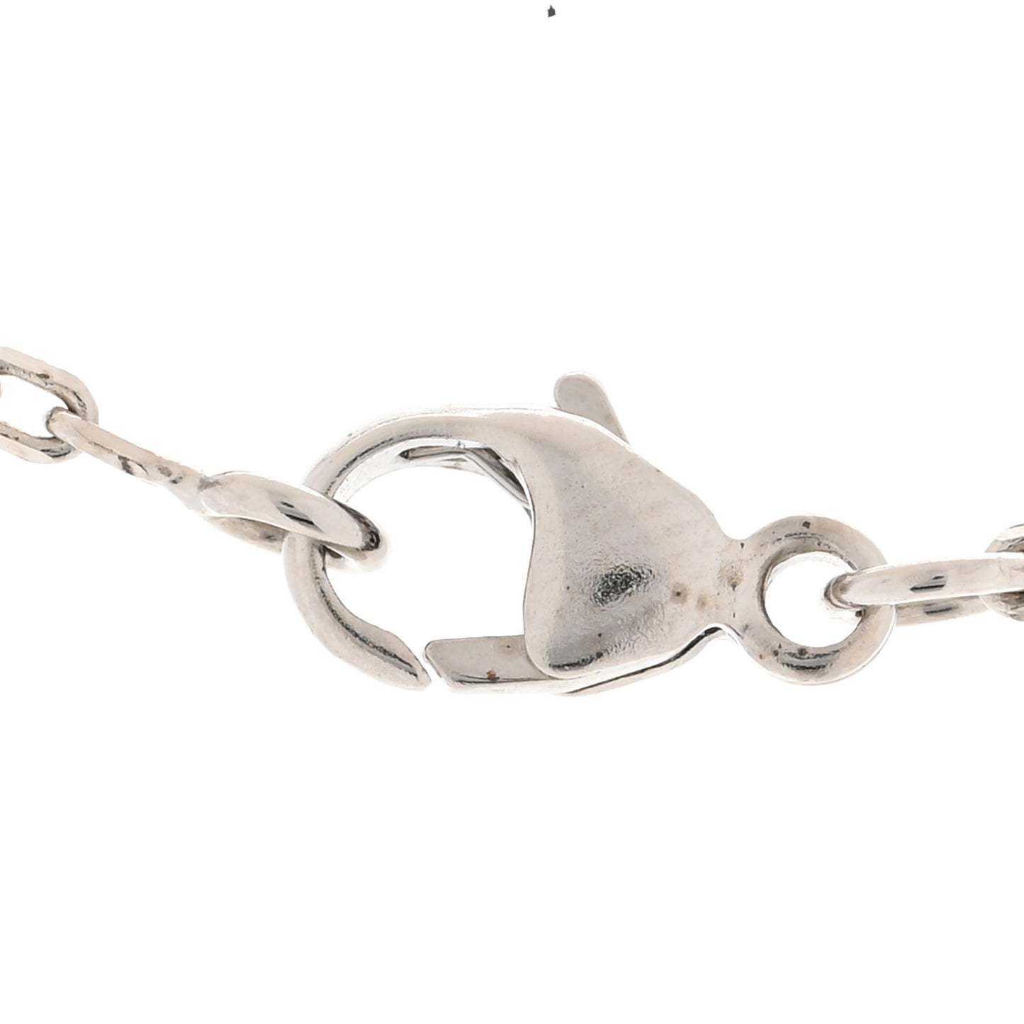 Palladium Mini Pop H Pendant Necklace Rose Dragee