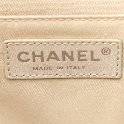 Chanel Vinyl Quilted In the Business Flap Bag Navy Blue 6 of 16
