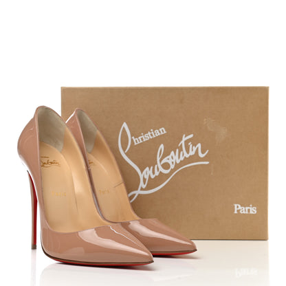 Christian Louboutin Patent So Kate 120 Pumps 39 Nude 9 of 9