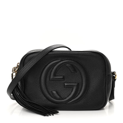 Gucci Pebbled Calfskin Small Soho Disco Bag Black 1 of 10