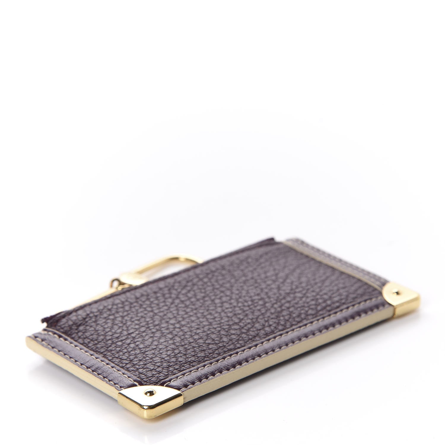 Louis Vuitton Suhali Key Pouch Prune 4 of 6