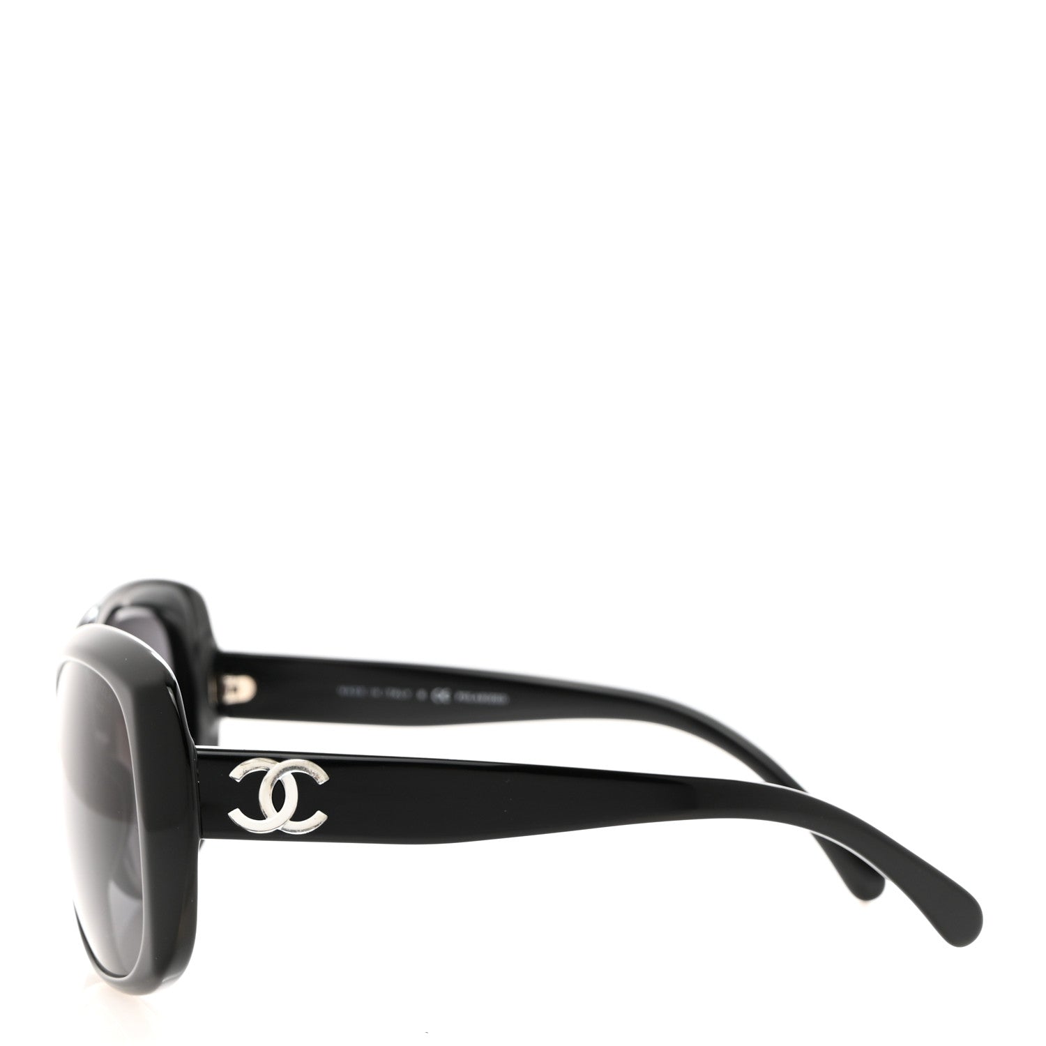 Chanel Acetate Polarized CC Sunglasses 5183 Black 3 of 9