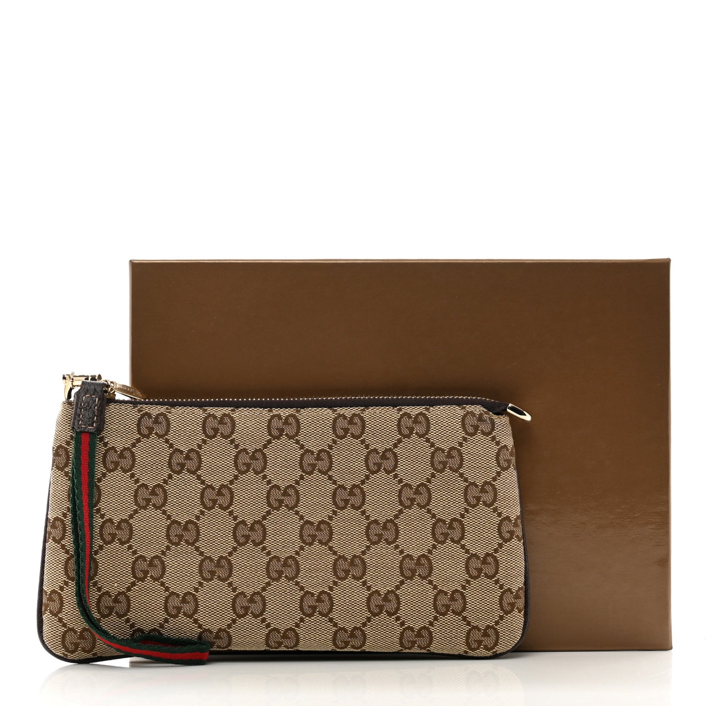 Monogram Jolicoeur Wristlet Dark Brown