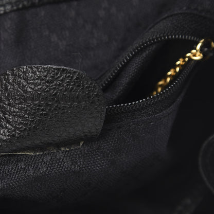 Gucci Suede Bamboo Backpack Black 6 of 14
