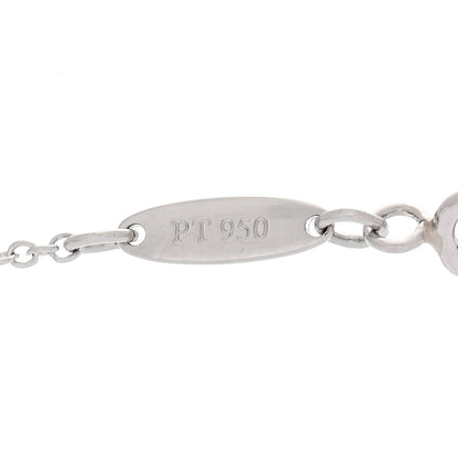 Tiffany Platinum Diamond Blue Sapphire Color by the Yard Necklace 5 of 5