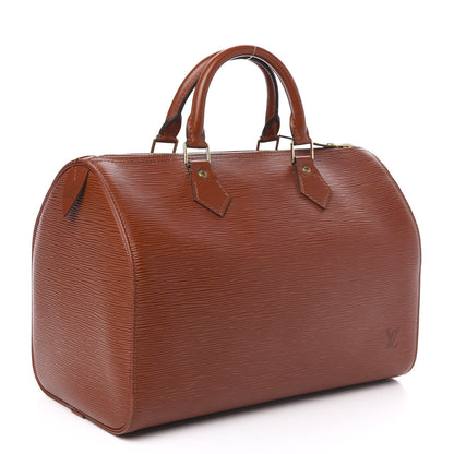 Louis Vuitton Epi Speedy 30 Kenyan Fawn 3 of 11