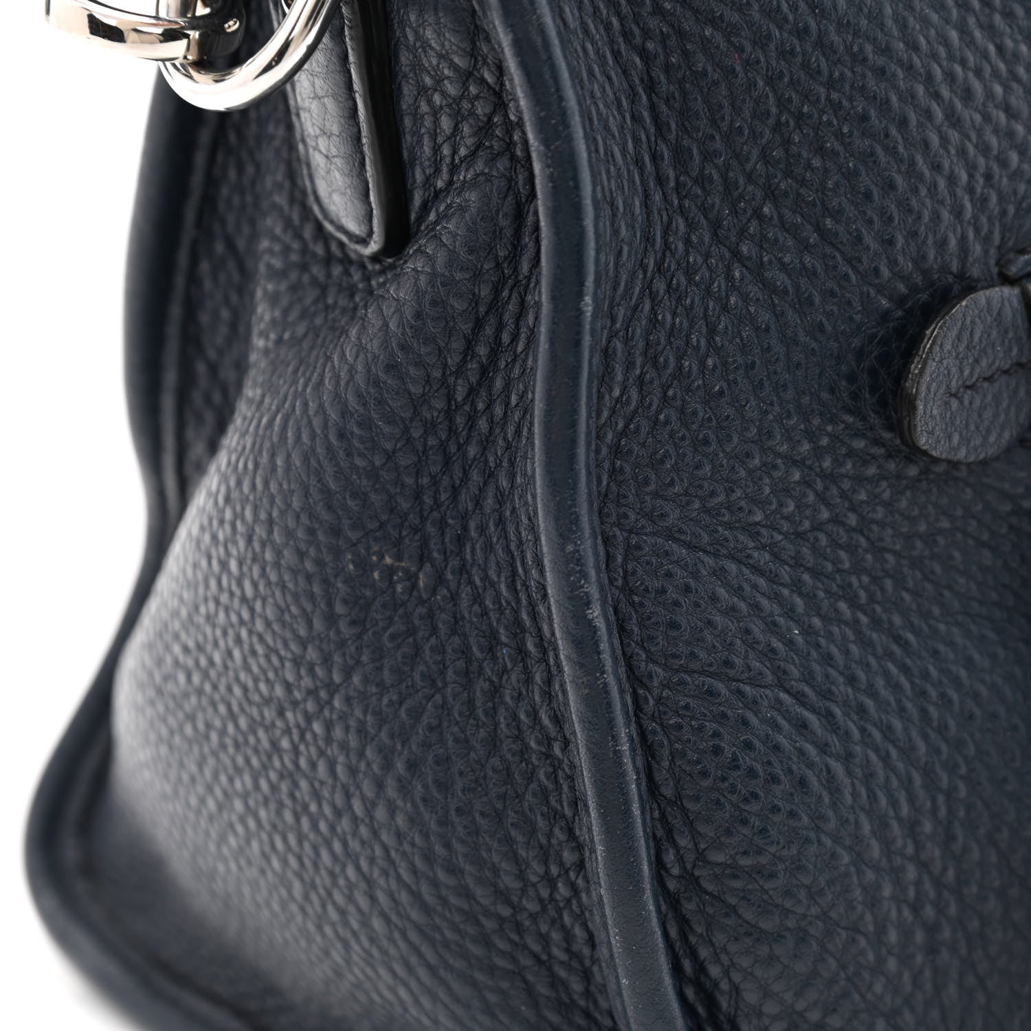 Prada Vitello Phenix Top Handle Shopping Satchel Baltico 15 of 17