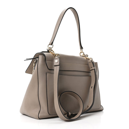 Chloe Calfskin Medium Faye Day Shoulder Bag Motty Grey 5 of 17