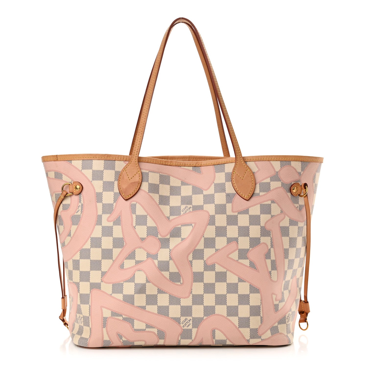Louis Vuitton Damier Azur Tahitienne Neverfull MM 1 of 23